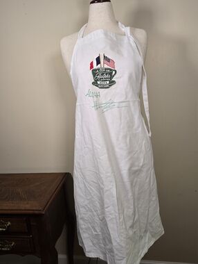 RARE signed By Heimana Reynolds Ralphs Coffee 2024 Olympics Apron